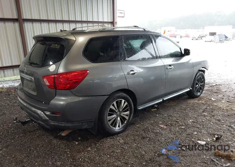 2017 Nissan Pathfinder S из США, поврежденный, VIN 5N1DR2MN5HC909611